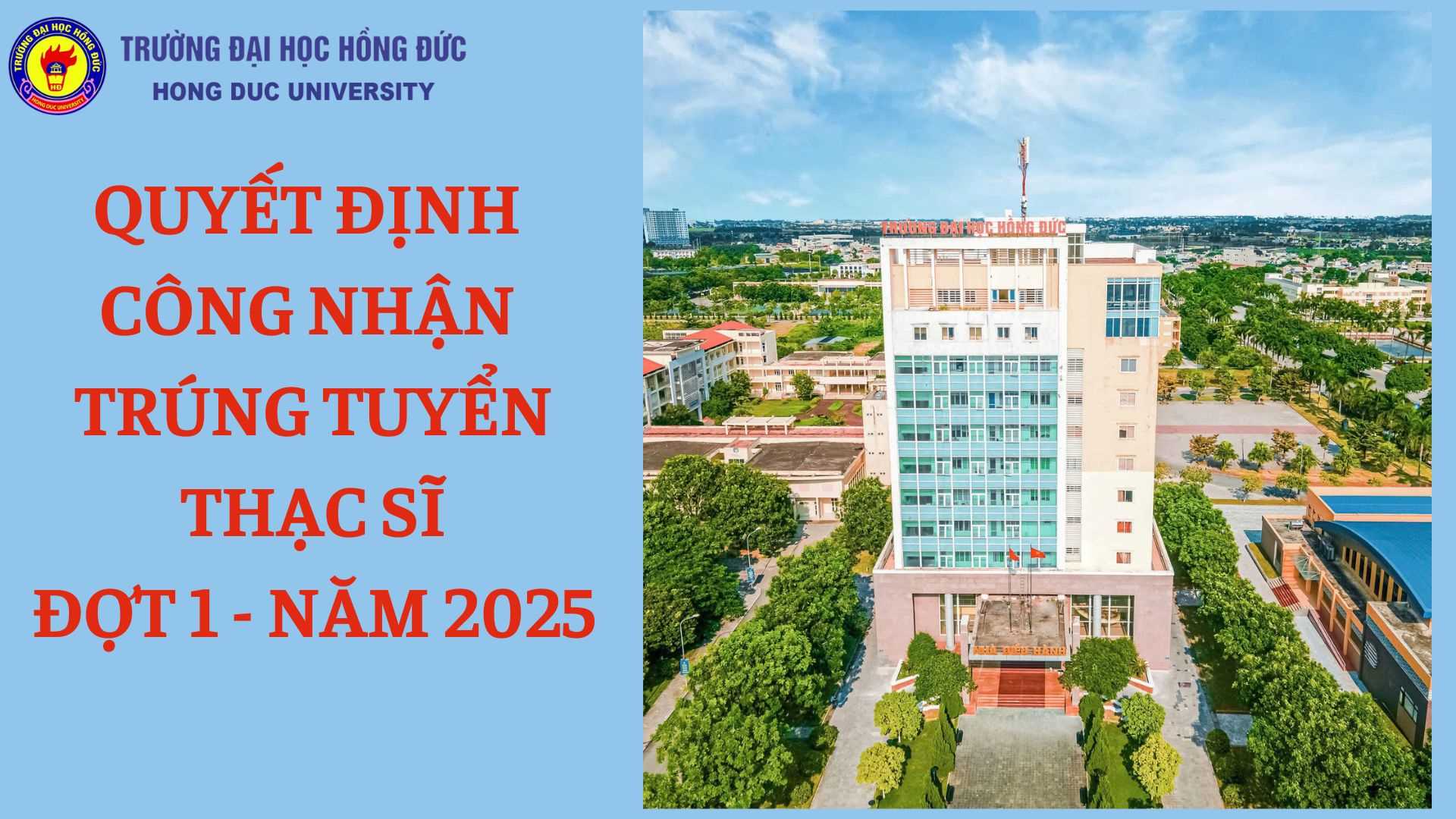 Quyết định công nhận danh sách thí sinh nước Cộng hoà Dân chủ Nhân dân Lào trúng tuyển đào tạo trình độ thạc sĩ đợt 1 năm 2025